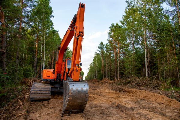 Cost of Backhoe Land Clearing in Kerrville